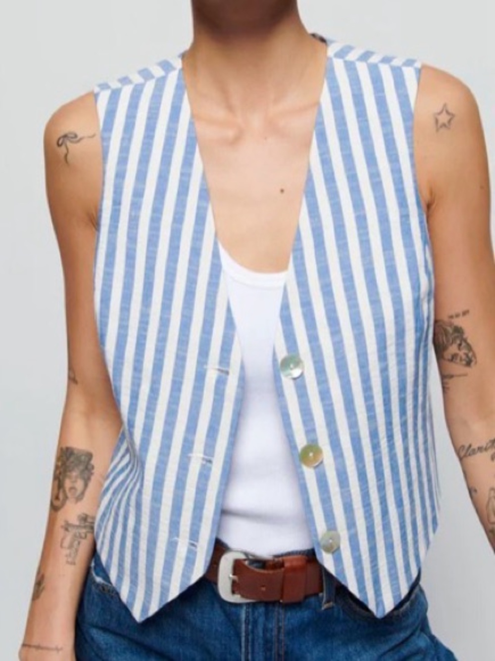 Nation LTD Maddie Striped Vest